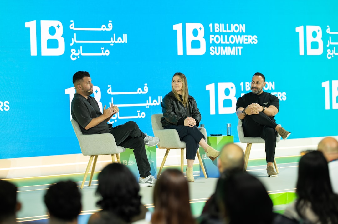 Panel discussion featuring Carlos Gil alongside industry experts at the 1 Billion Followers Summit, exploring how creators and founders can build billion-dollar personal brands through content systems, trust, and monetization.
